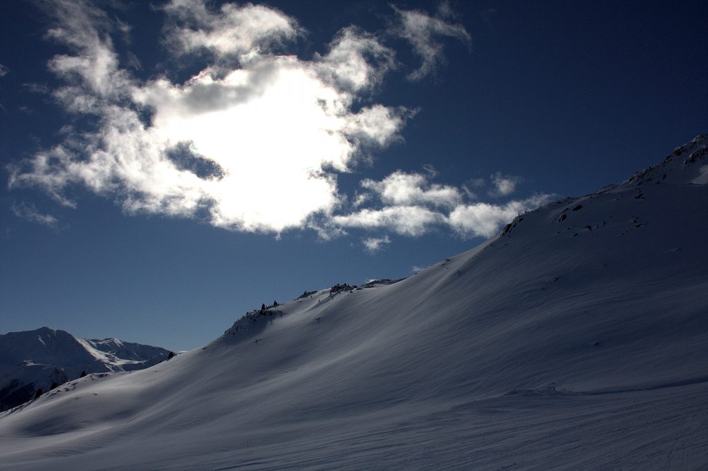 Schöneben schneeweiß