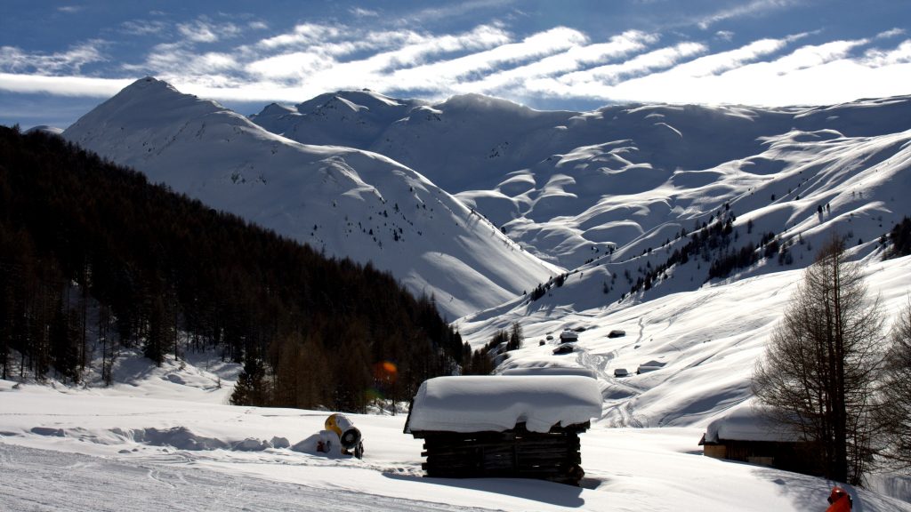 Schöneben - Blick ins Rojental