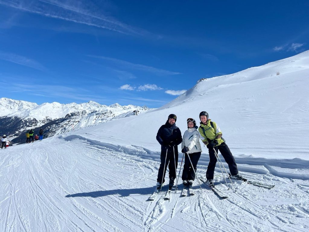 Im Skigebiet Schöneben - 1